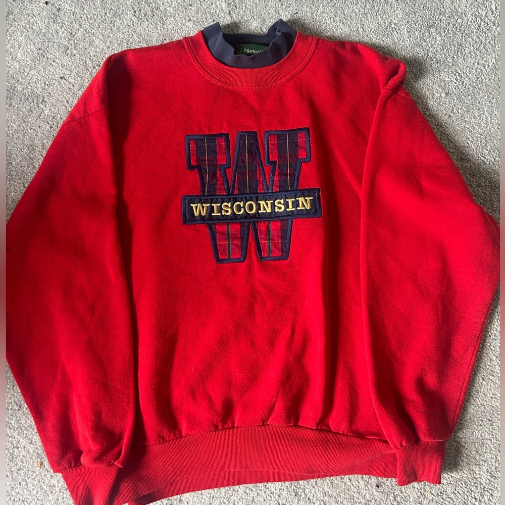 Vintage Wisconsin Badgers Crewneck